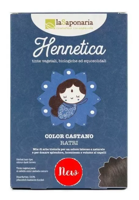 Hennetica Tinta Vegetale Castano Scuro – Ratri La Saponaria