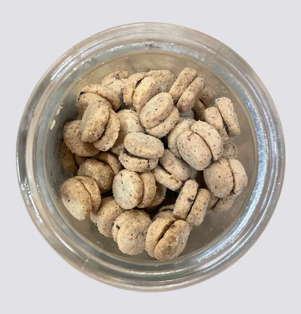 Baci di dama al farro ARTIGIANALI BIO pr. 100gr