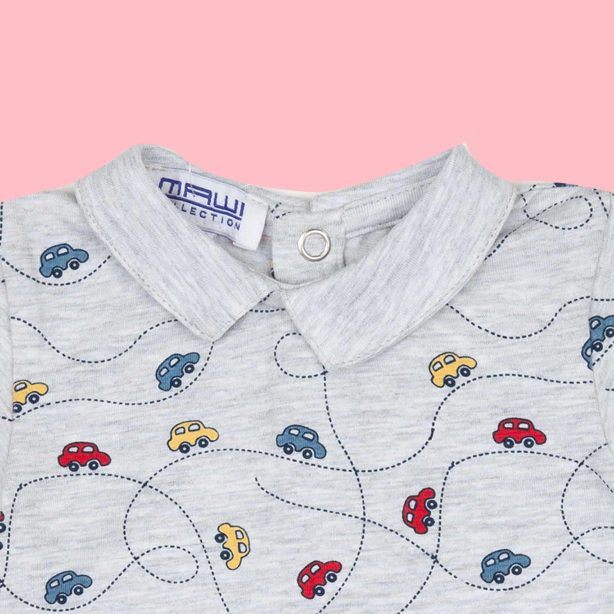 Mawi body jersey fantasia macchinine - immagine 6