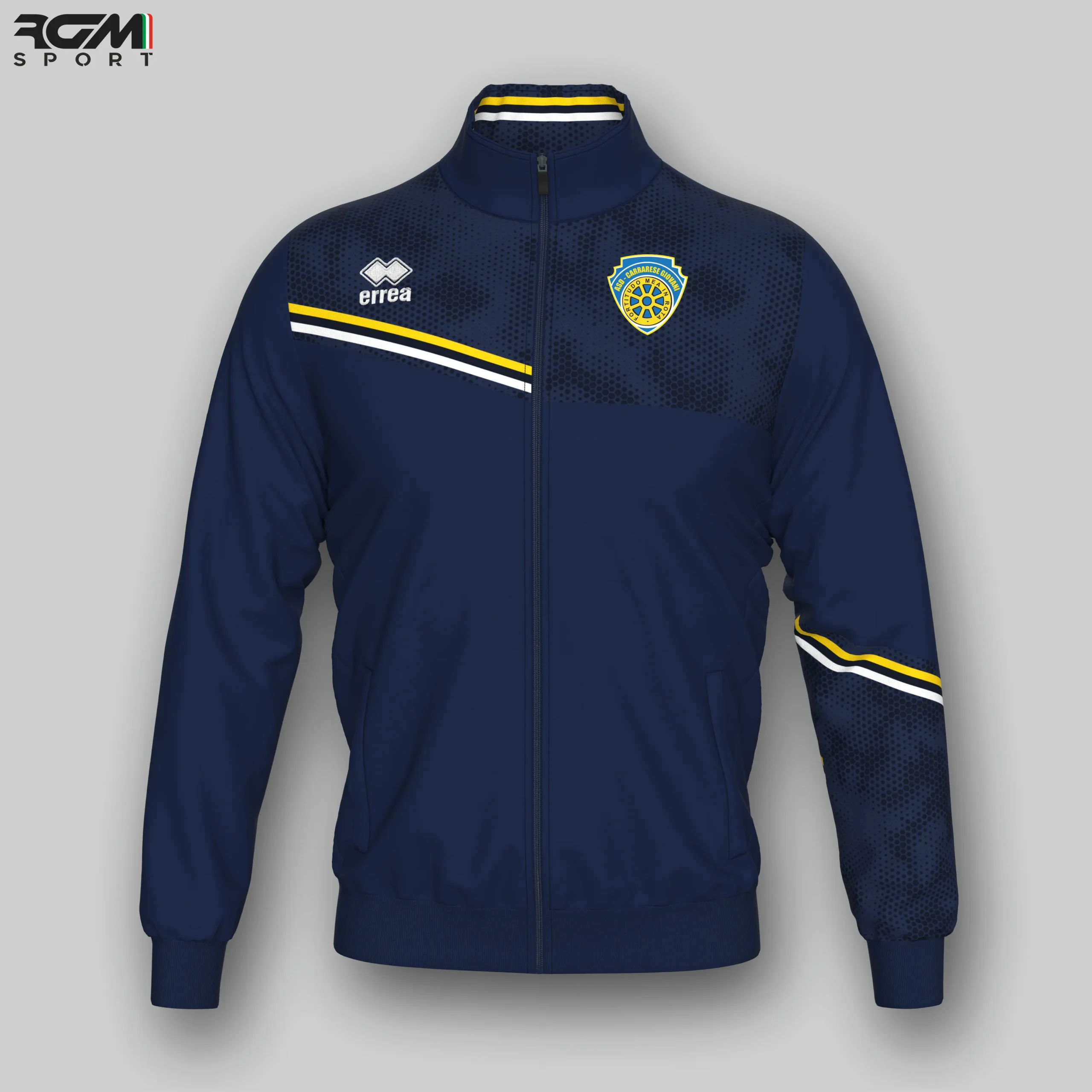 Giubbino Rappresentanza Erreà ERICK Blu/Giallo – A.S.D. Carrarese Giovani