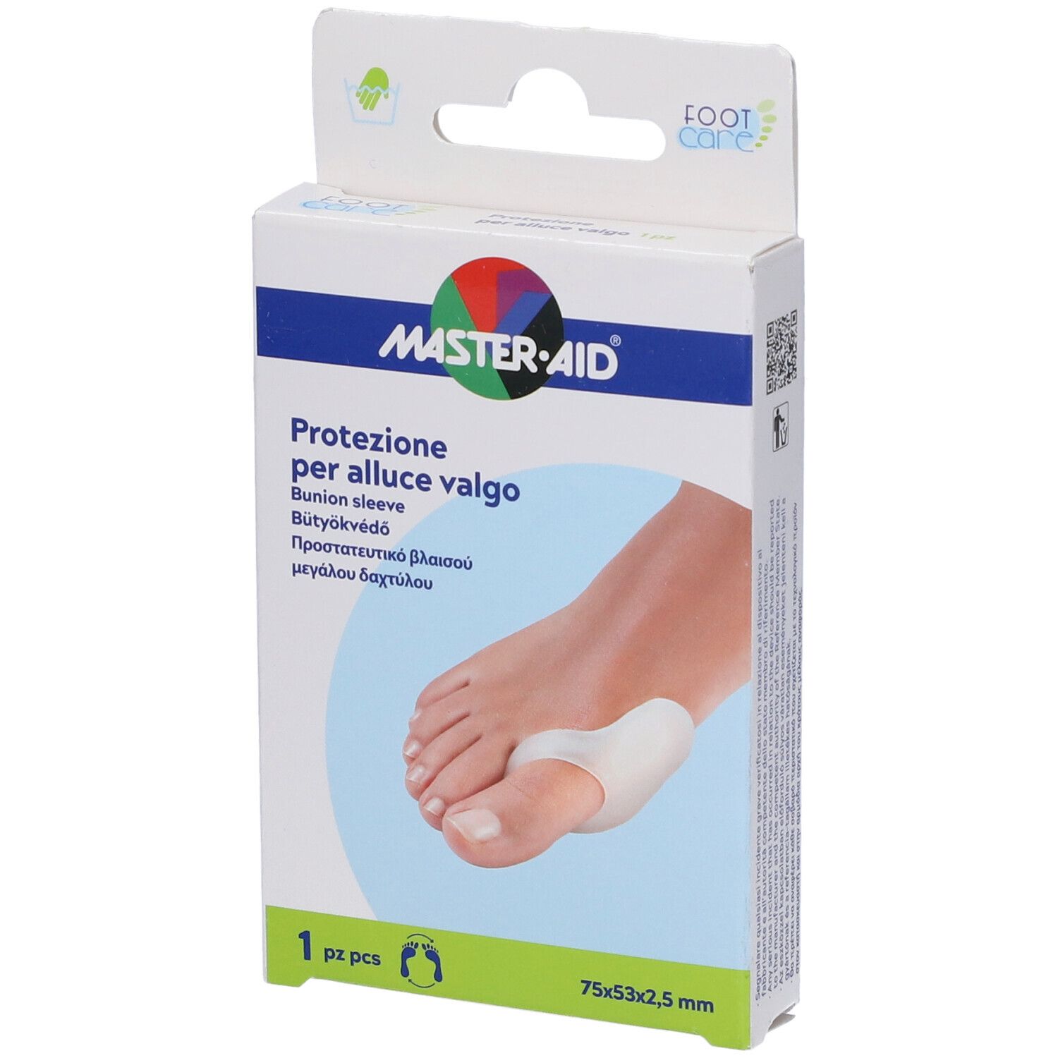 Master-Aid Footcare Protezione Gel Alluce Valgo D6 – 1 pezzo