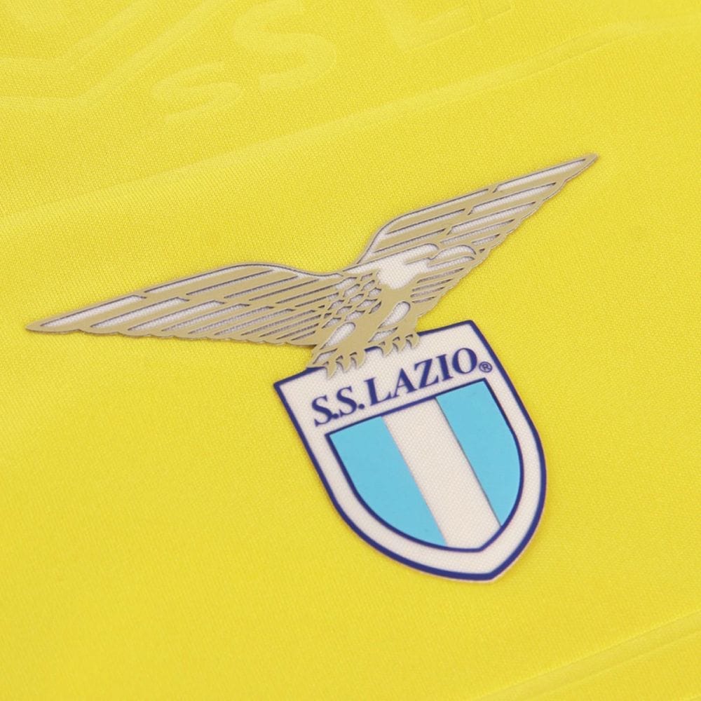 Seconda maglia Lazio gialla 2024/25 Mizuno - immagine 3