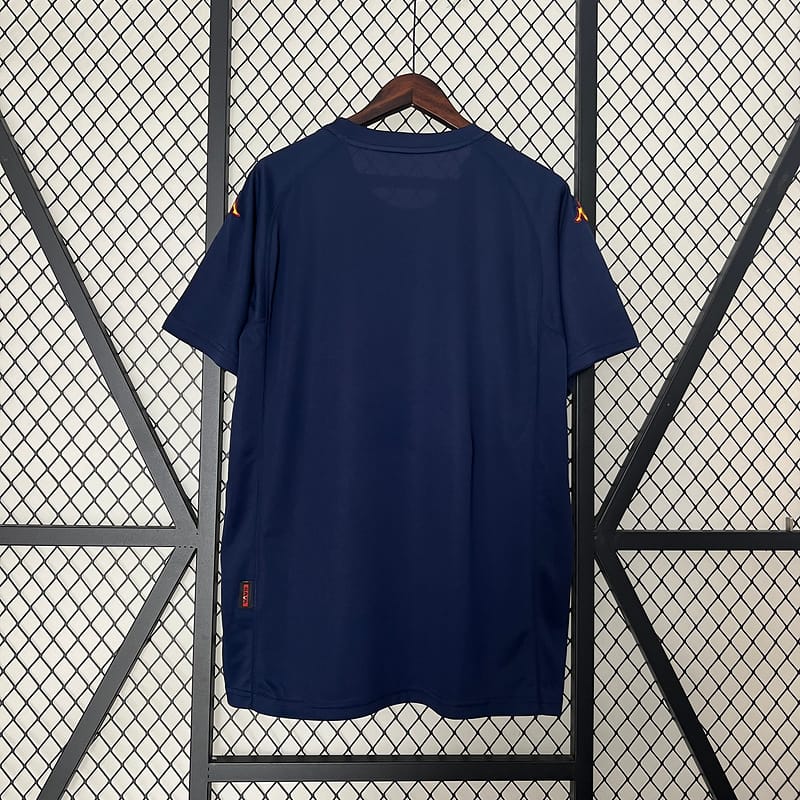 maglia Roma 2000/01 away blu Kappa - immagine 5